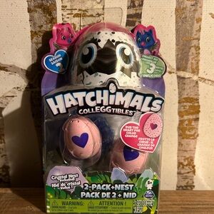 Hatchimals Colleggtibles 2-Pack Nest - Black and Pink